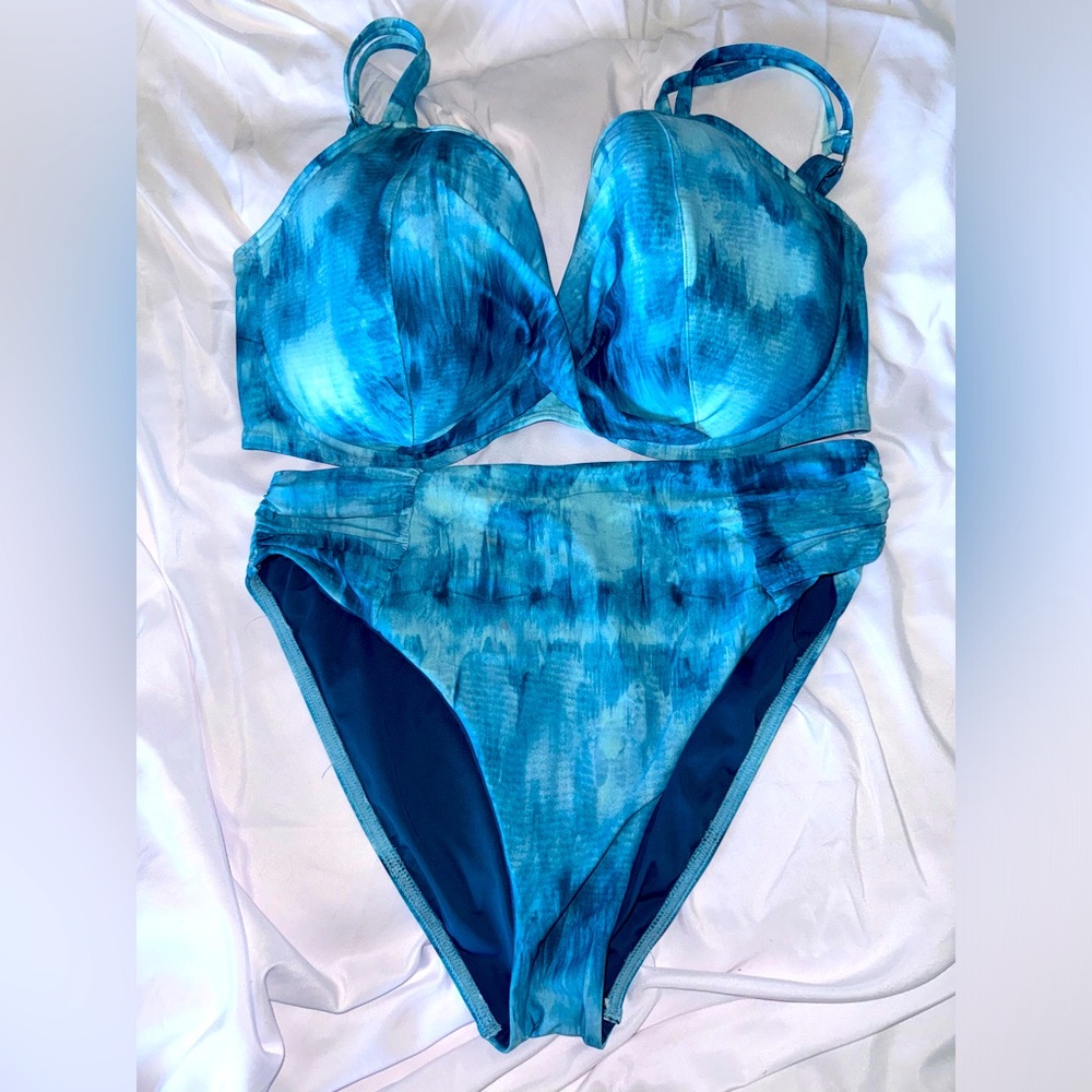 Multi toned blue Birdsong bikini